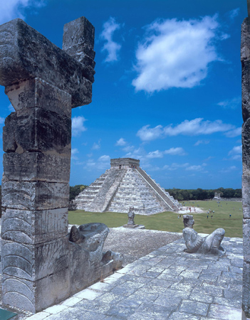 Archäologische Fundstätten im Yucatan